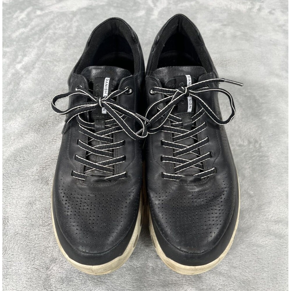 ECCO Cool 2.0 GTX Gore-Tex Surround Black Leather Mens Sneakers US Size 11